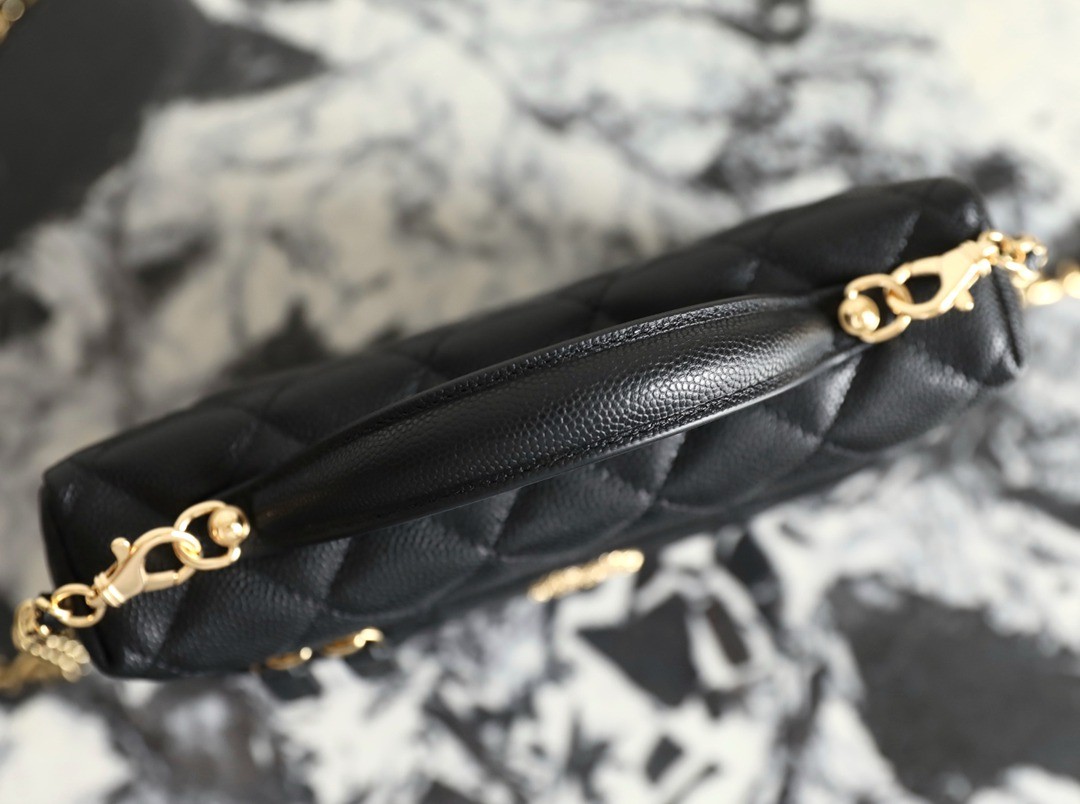 26P春夏限定｜麻花鑽扣 LP盒子包黑色_6