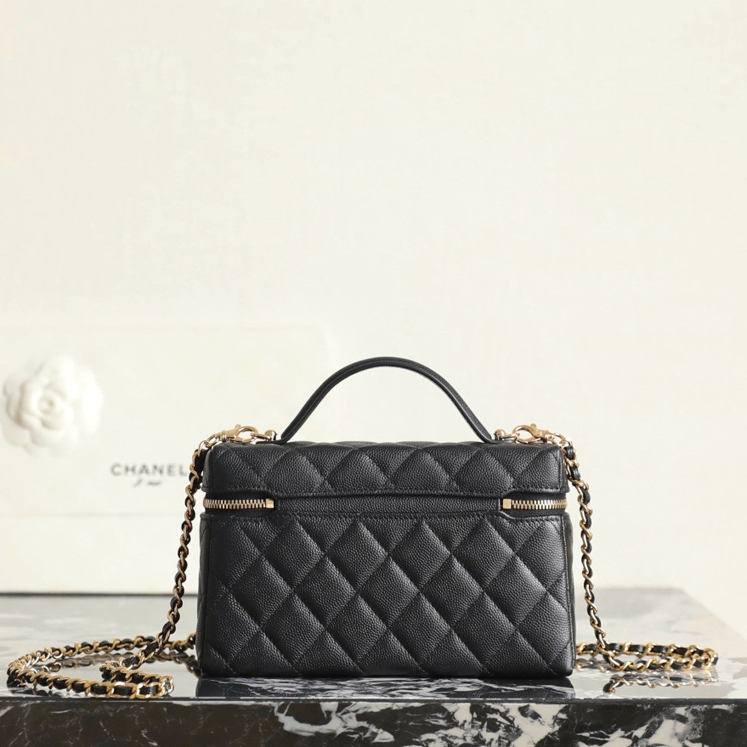 26P春夏限定｜麻花鑽扣 LP盒子包黑色_7