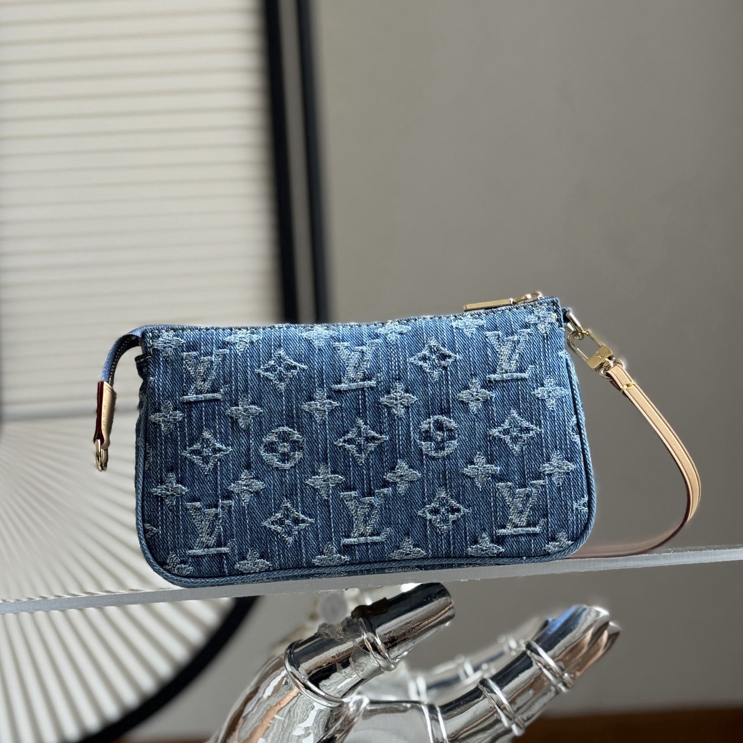 M27602 Pochette Accessoire Cargo丹寧牛仔包_3
