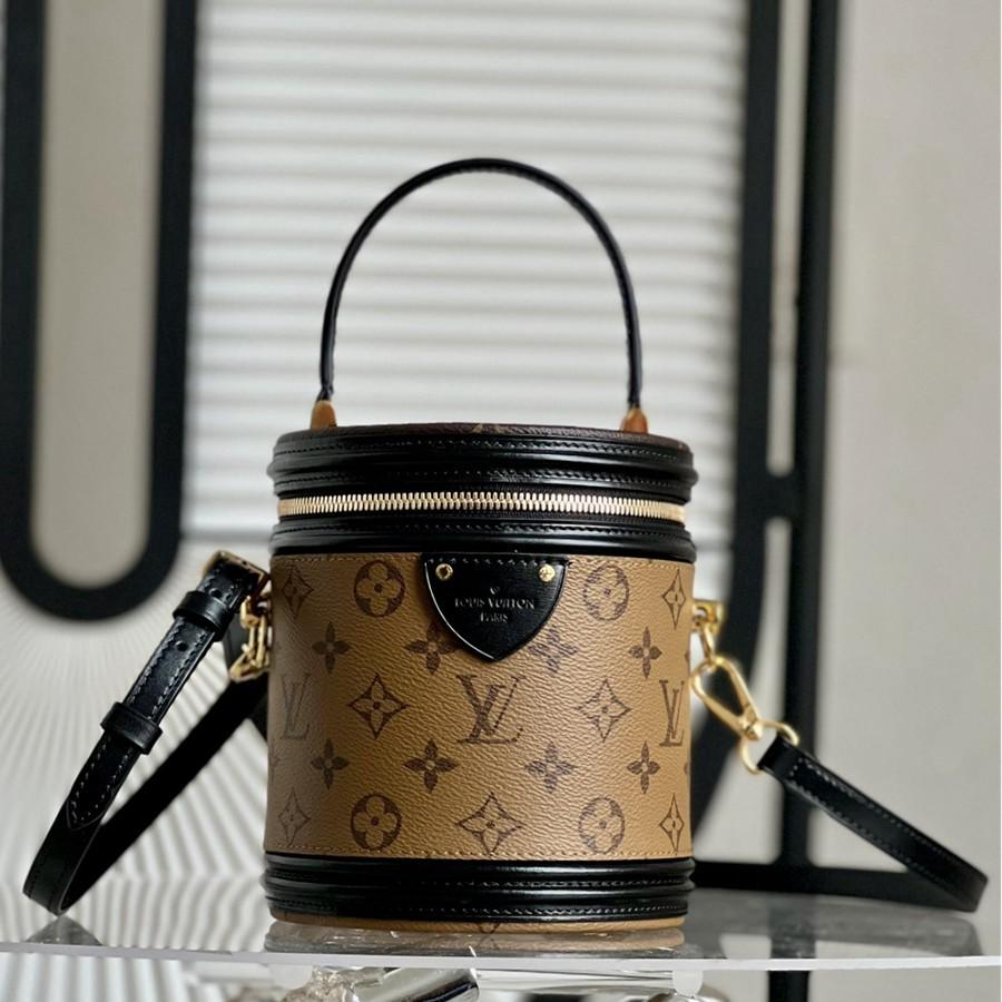 Cannes 化妝箱造型圓桶包 M43986_1