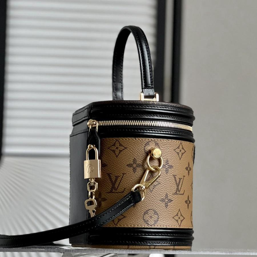 Cannes 化妝箱造型圓桶包 M43986_5