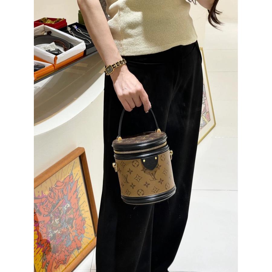 Cannes 化妝箱造型圓桶包 M43986_21