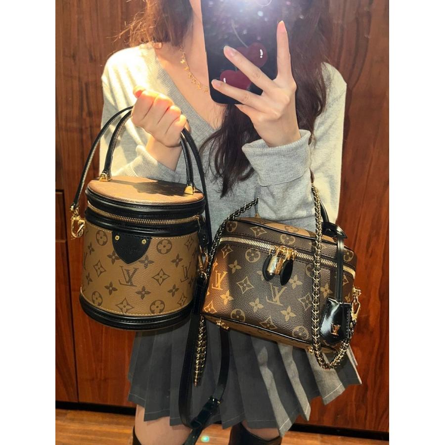 Cannes 化妝箱造型圓桶包 M43986_22