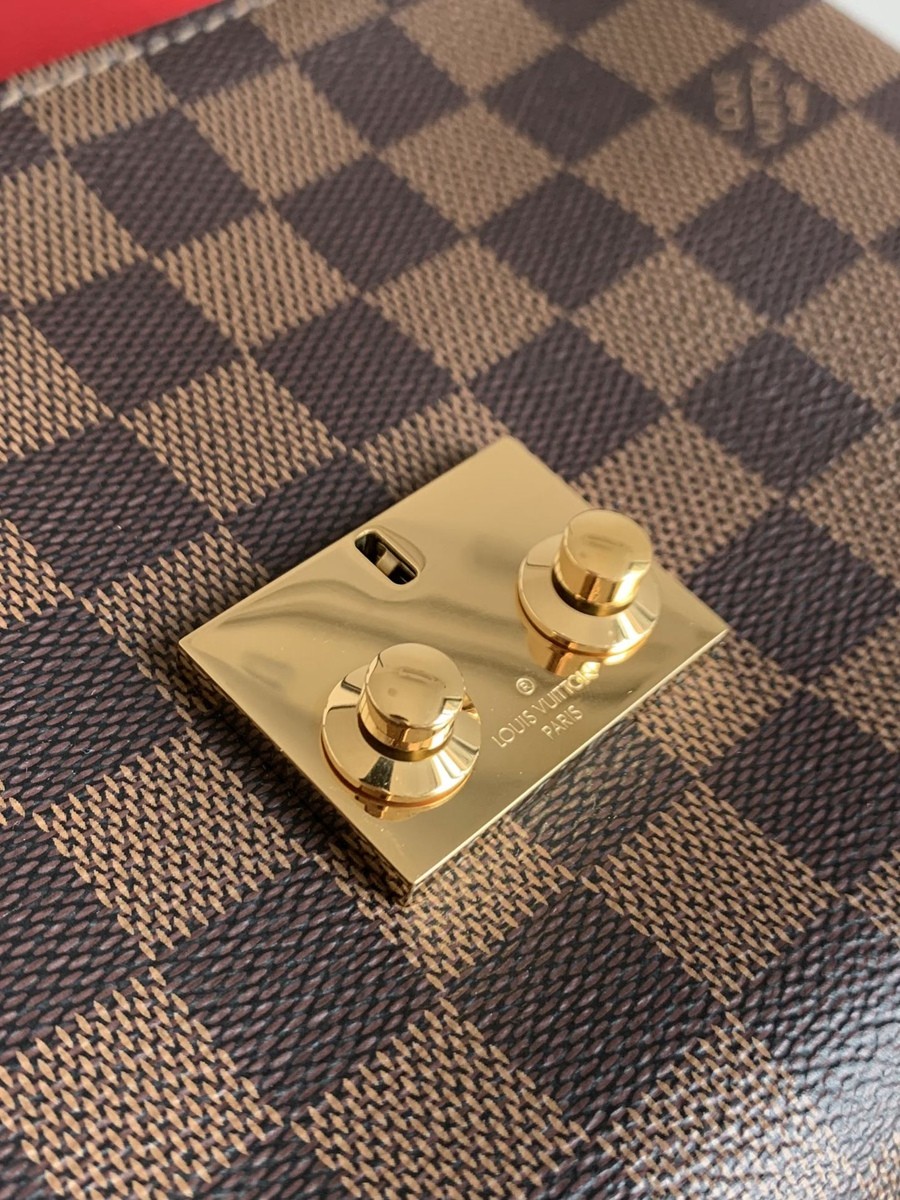 CROISETTE DAMIER啡格郵差包N53000_11