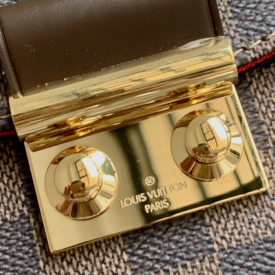 CROISETTE DAMIER啡格郵差包N53000_24