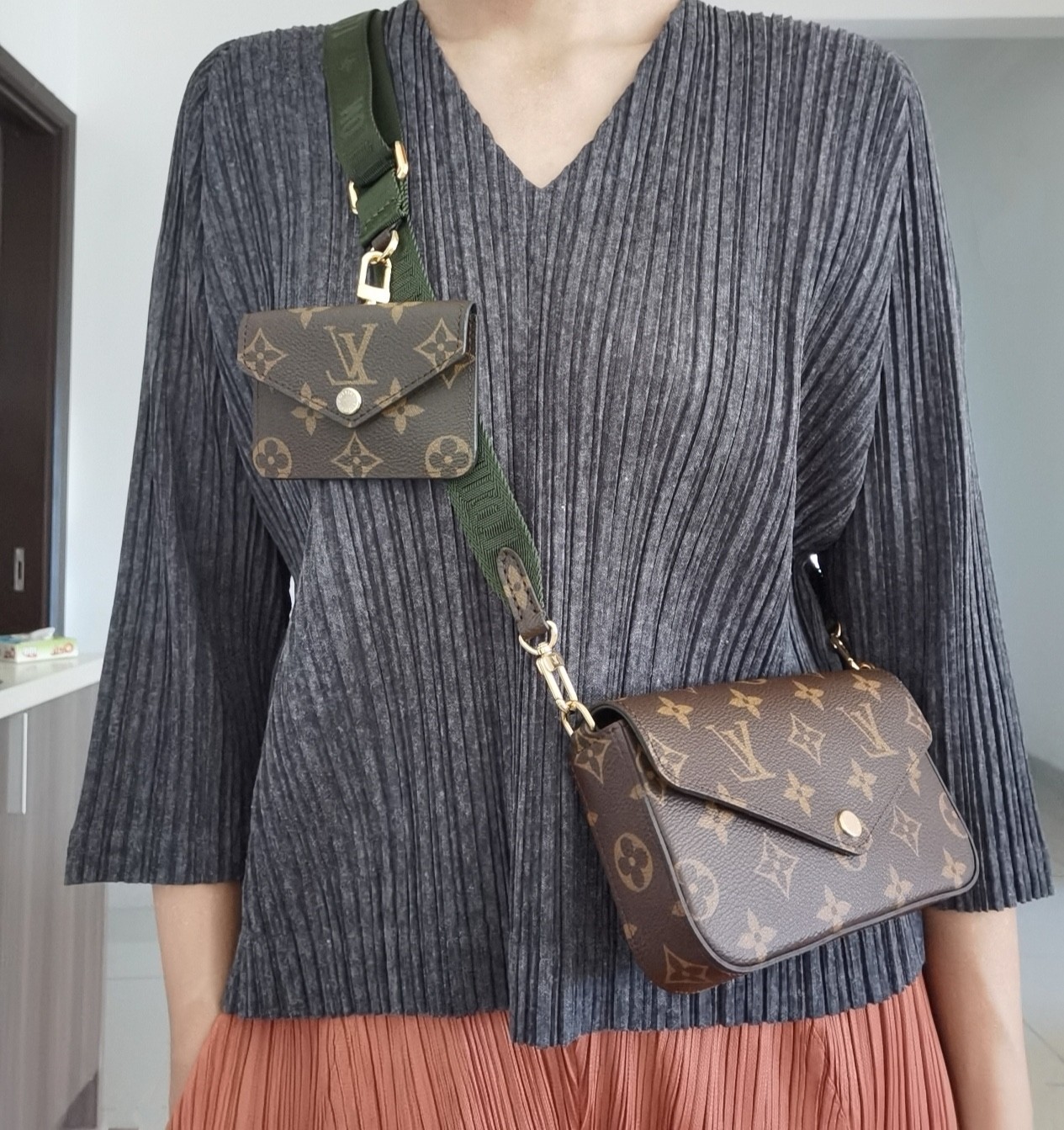 FELICIE STRAP & GO手袋 M80091_22