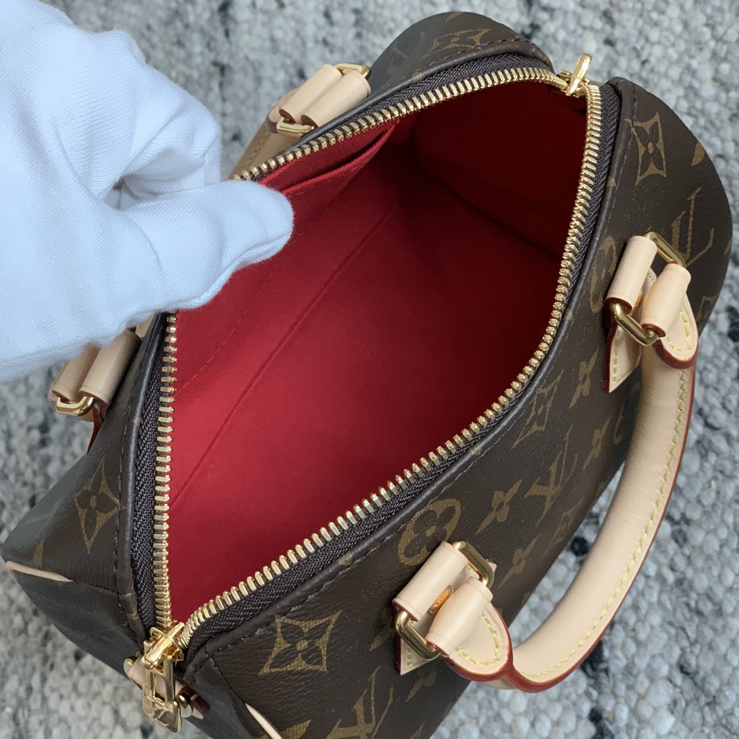 Speedy BandouliEre 20手袋M46234_2