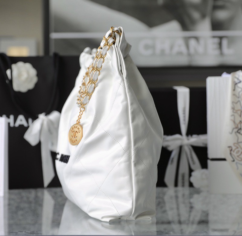 22Bag 白色 黑扣 中號_4