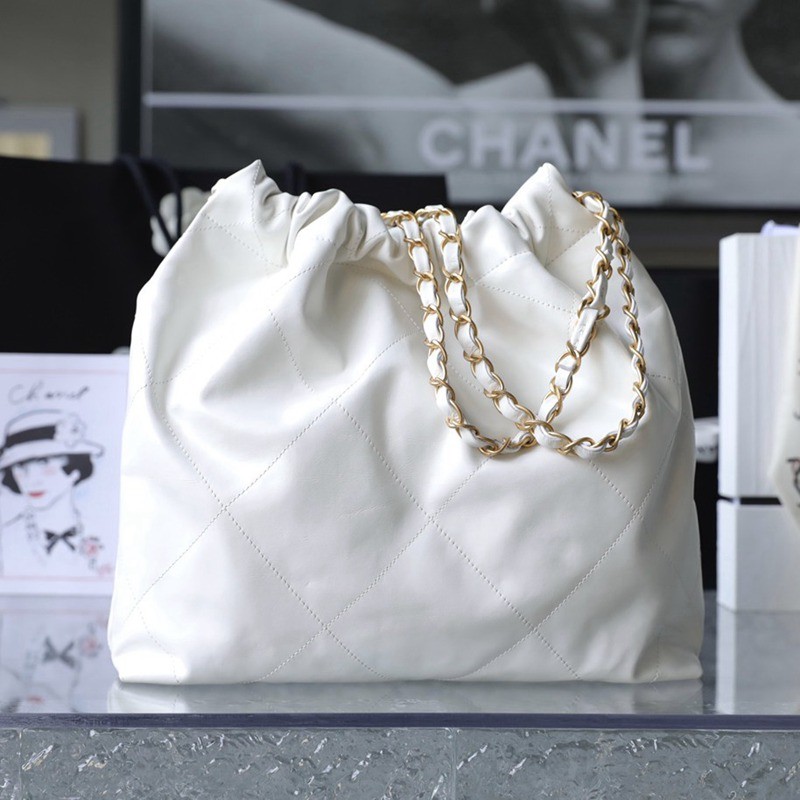 22Bag小號 白色/黑扣_4