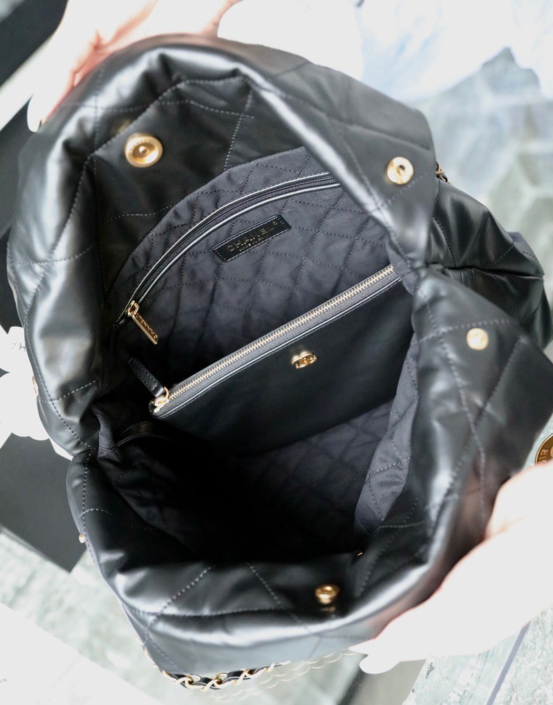 22Bag小號黑色/白扣_7