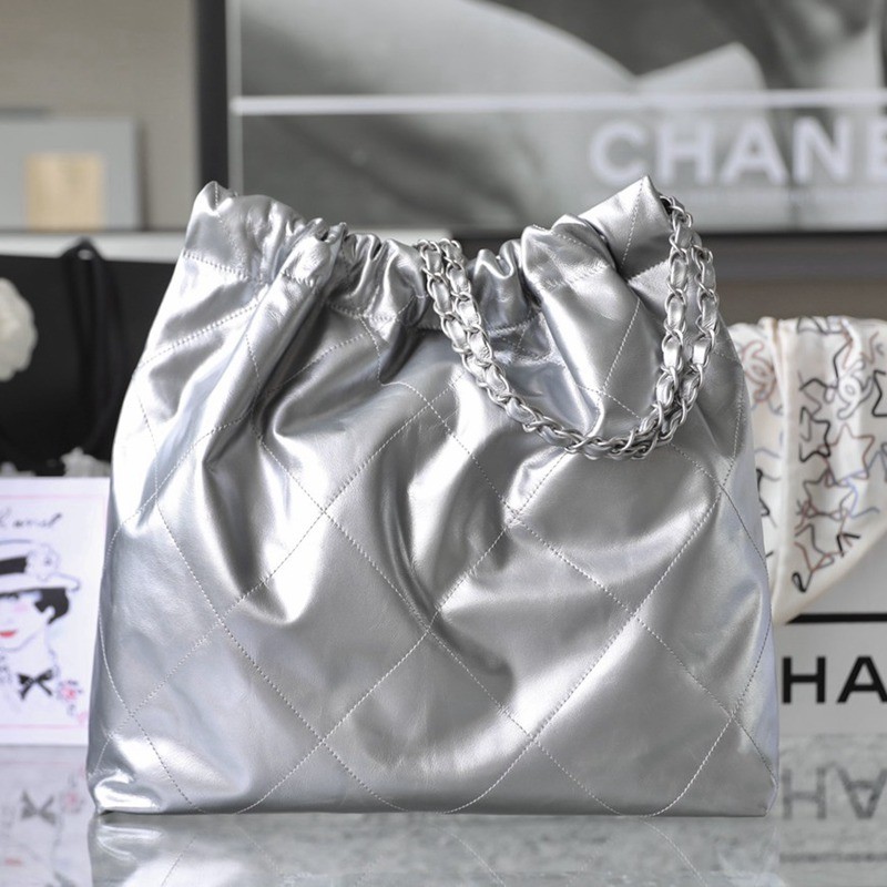 22Bag 金屬銀色 中號_3