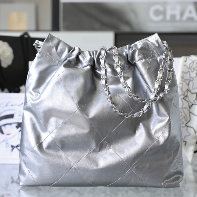 22Bag小號 金屬銀色_4