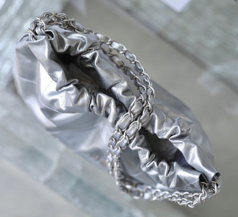 22Bag小號 金屬銀色_5