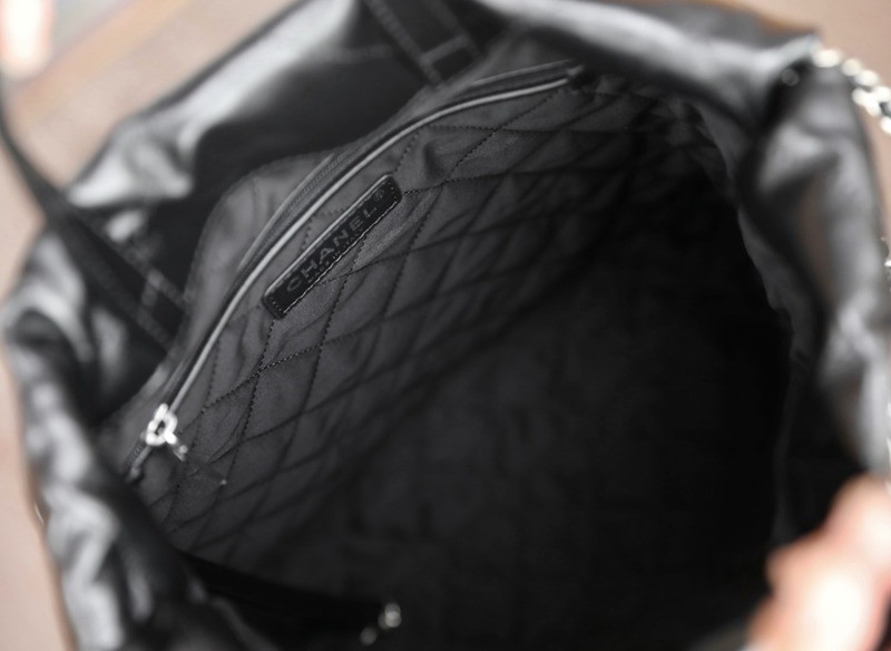 22Bag雙肩背包 小牛皮 黑色小號_8