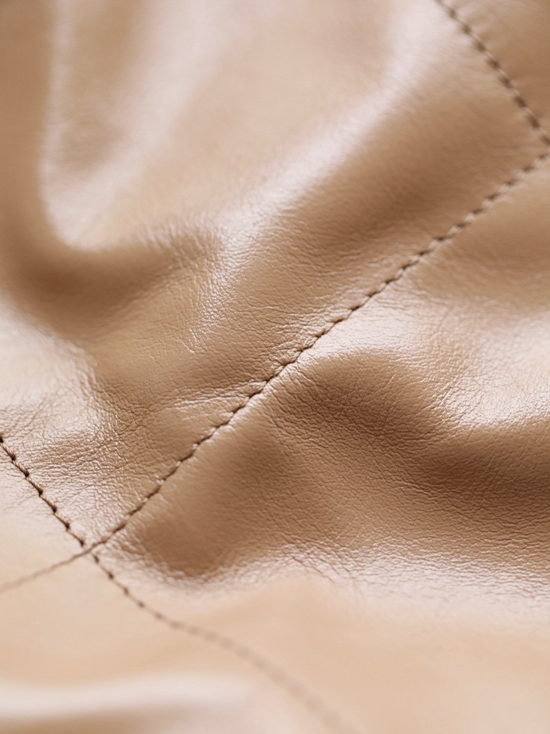 22Bag 奶茶色/銀扣 小牛皮 小號_2