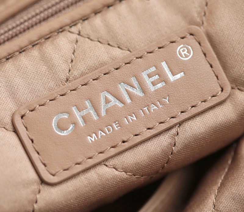 22Bag 奶茶色 銀扣 小牛皮 中號_9