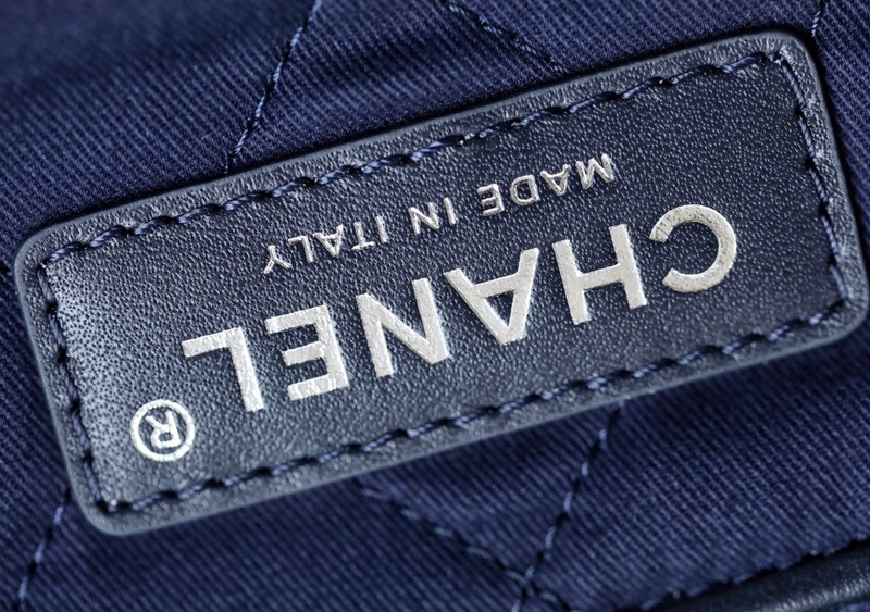 22Bag 海軍藍 銀扣小牛皮 中號_8