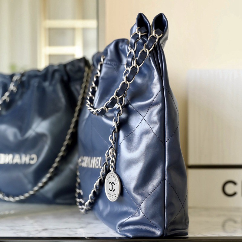 22Bag 海軍藍/銀扣 小牛皮 小號_2