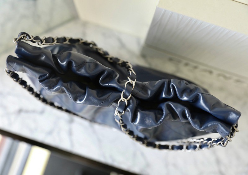 22Bag 海軍藍/銀扣 小牛皮 小號_4