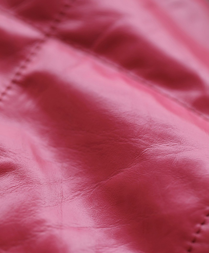 22Bag褶皺小牛皮 新桃紅 小號_2