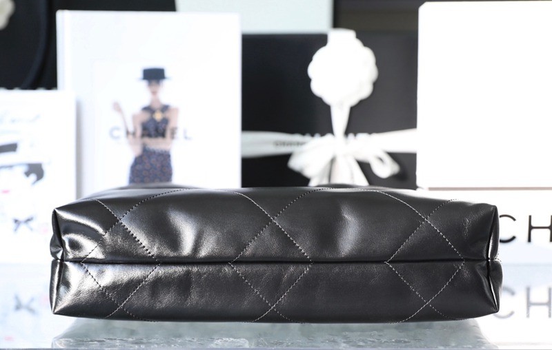 22Bag 黑色/砂銀扣 小號_5