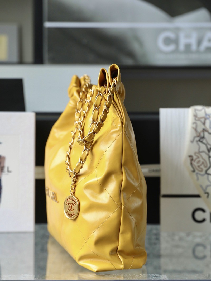 22Bag 芒果黃 金字 中號_2