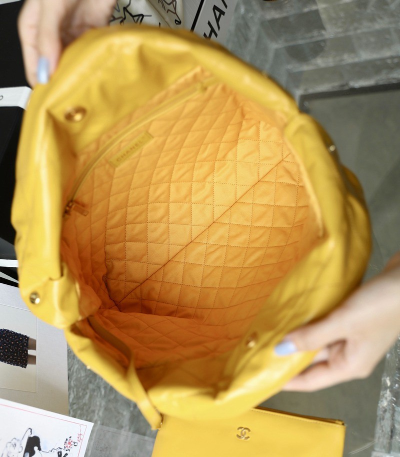 22Bag 芒果黃 金字 中號_6