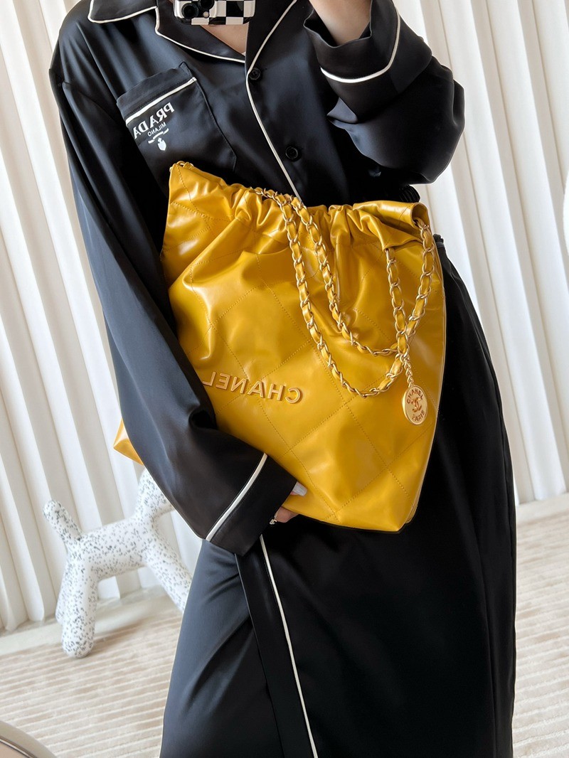 22Bag 芒果黃 金字 中號_15