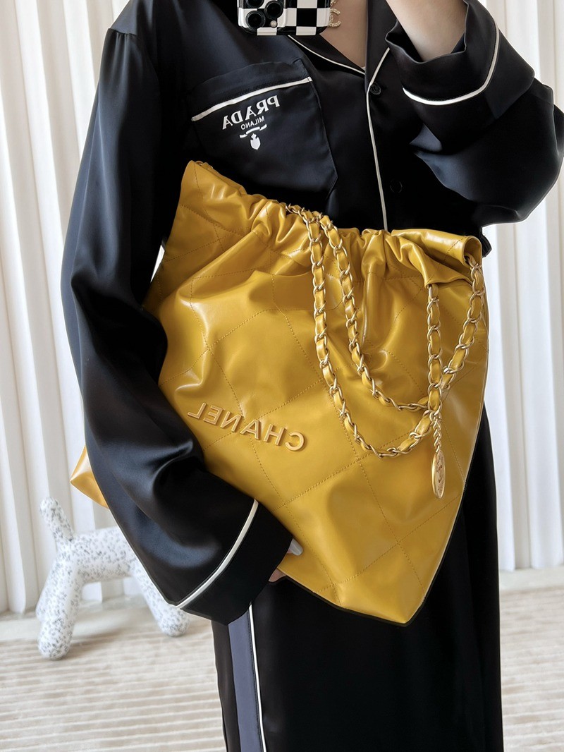 22Bag 芒果黃 金字 中號_16