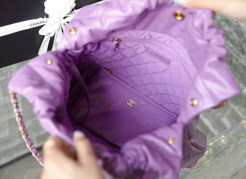 22Bag 紫色 金字 中號_7