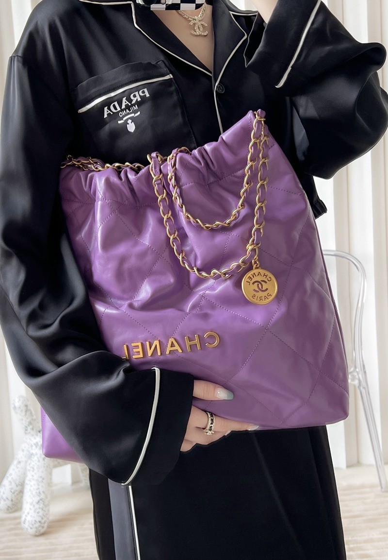 22Bag 紫色 金字 中號_17