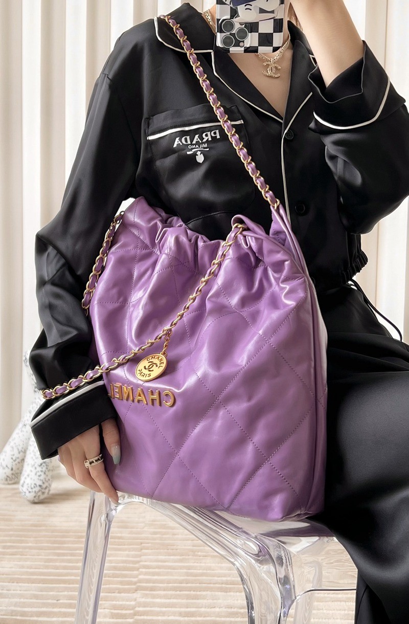 22Bag 紫色 金字 中號_19