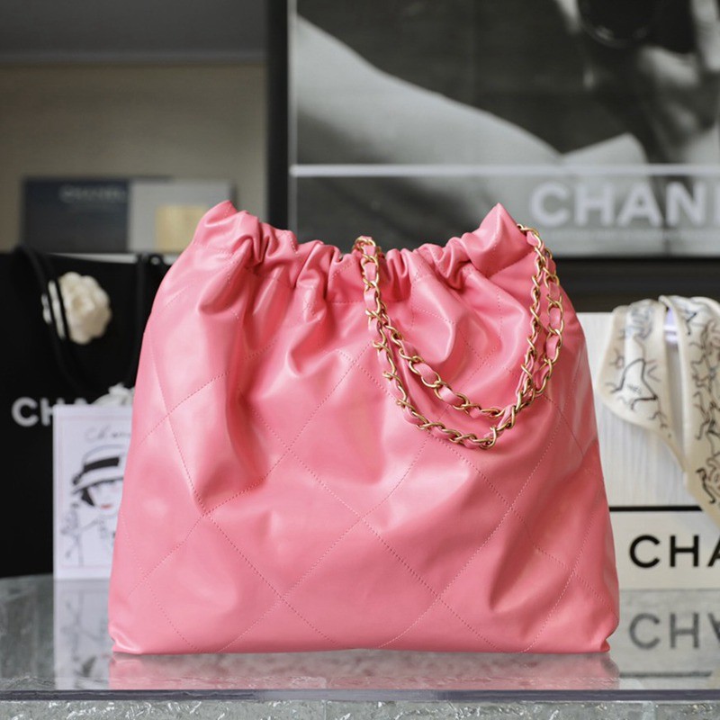 22Bag 珊瑚粉 金字 中號_3