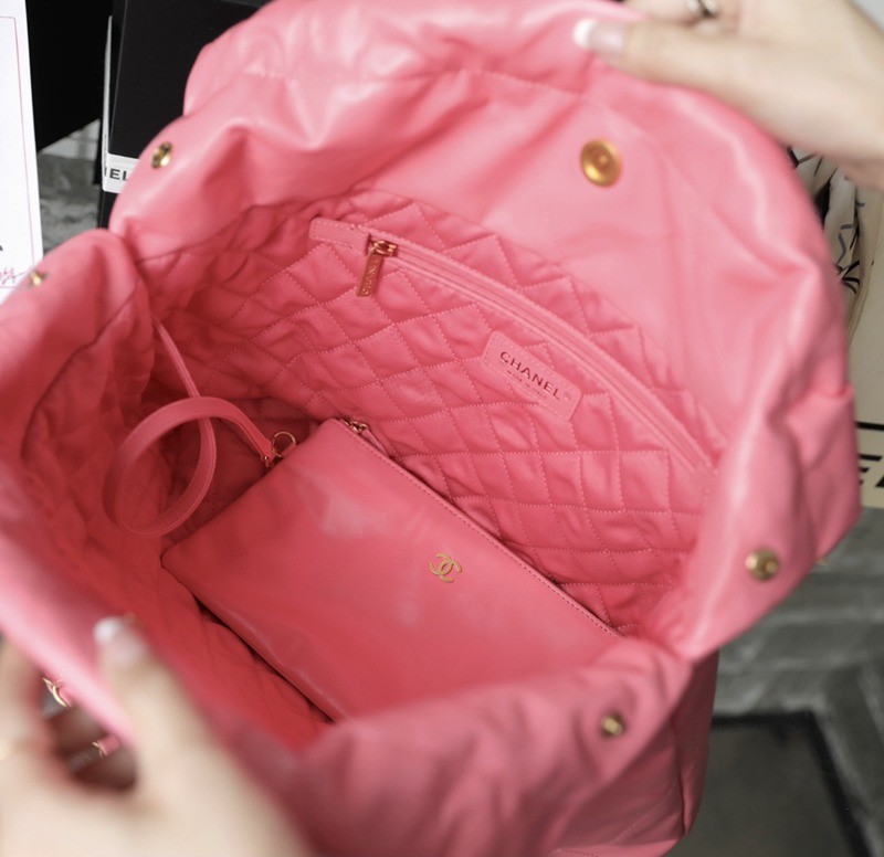 22Bag 珊瑚粉 金字 中號_5