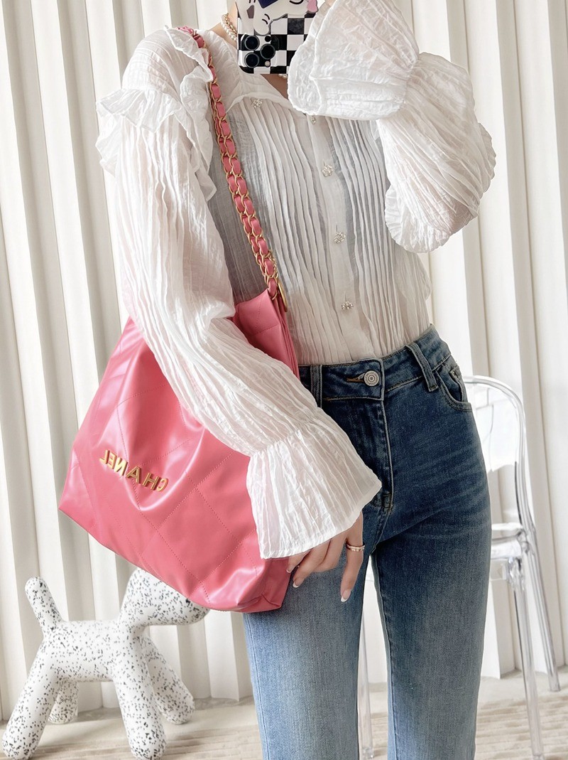 22Bag 珊瑚粉 金字 中號_8