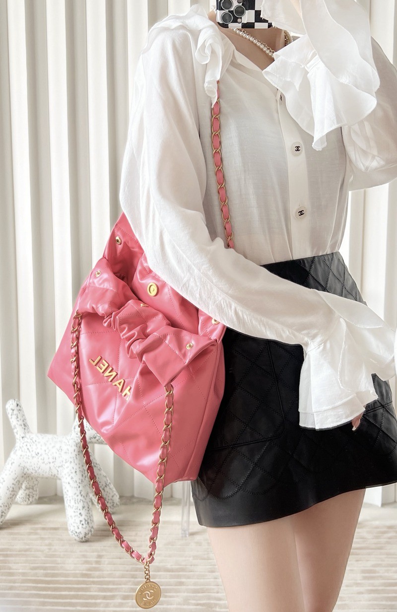 22Bag珊瑚粉 小號_6