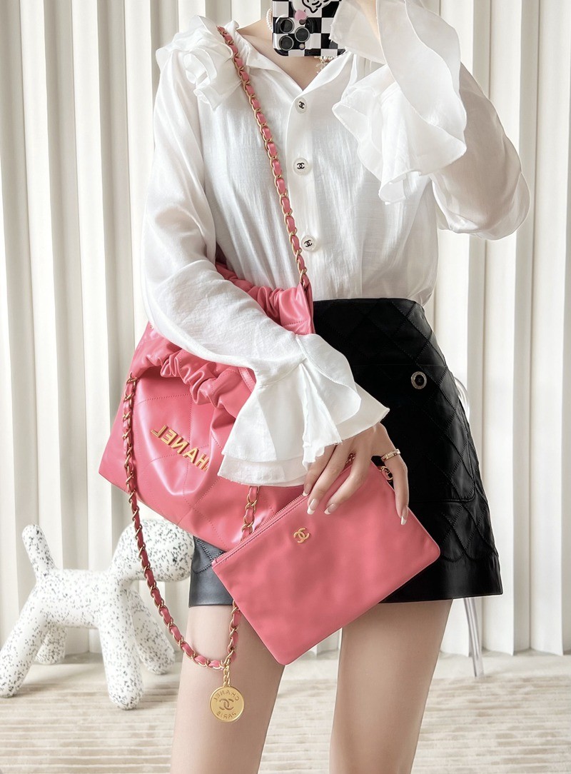 22Bag珊瑚粉 小號_7