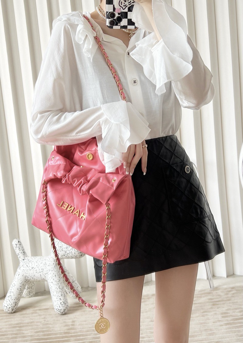 22Bag珊瑚粉 小號_5