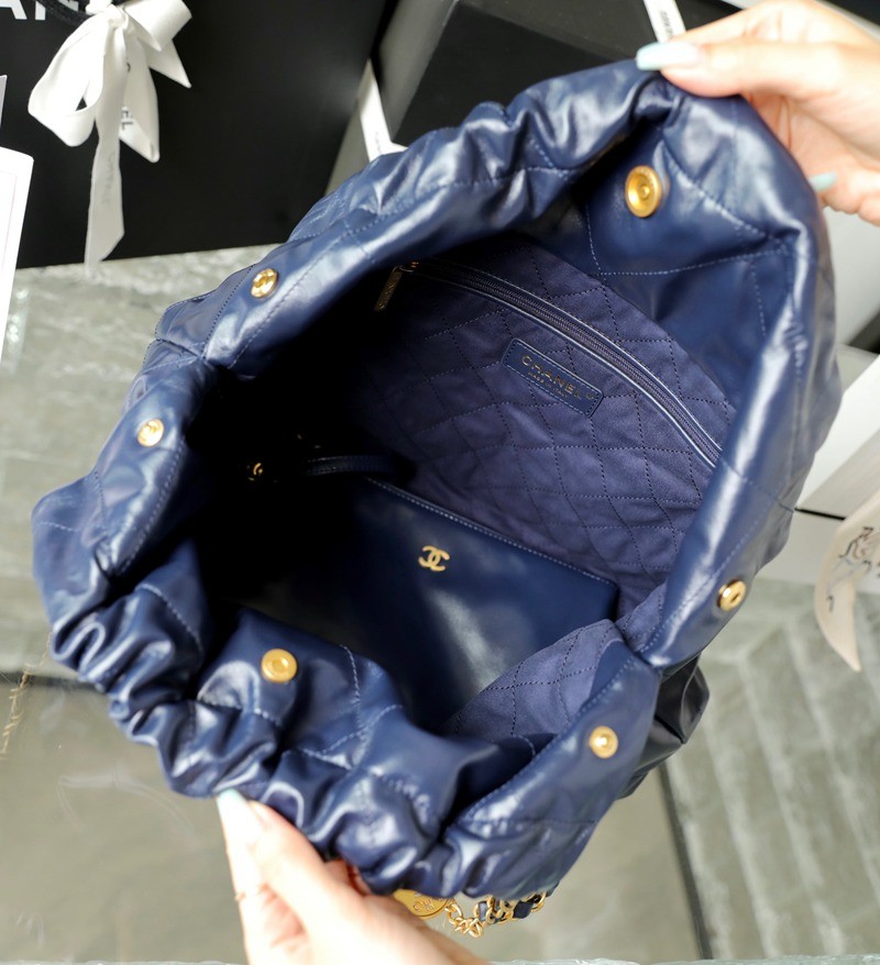 22Bag 海軍藍 金字 中號_9