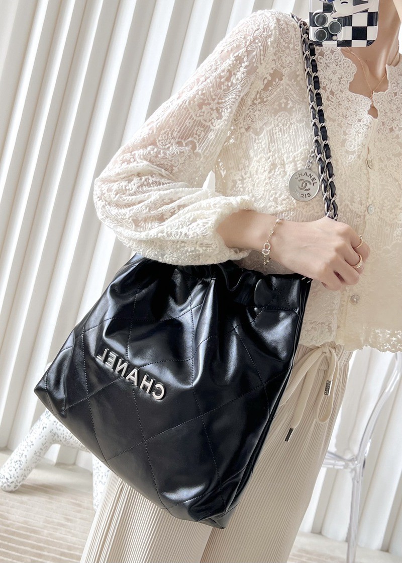 22Bag小號 黑色銀扣_10