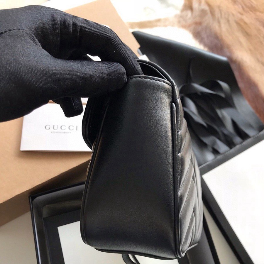 446744 Marmont馬蒙特 經典包 黑色小號_3