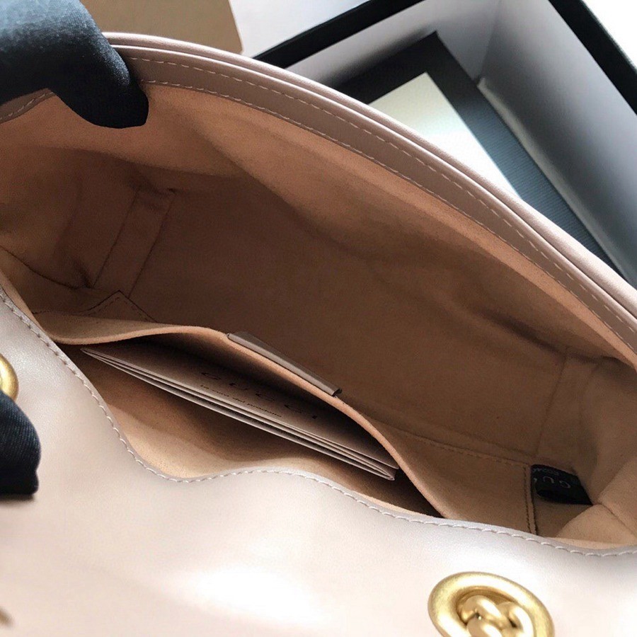 446744 Marmont馬蒙特 經典包粉色 小號_8