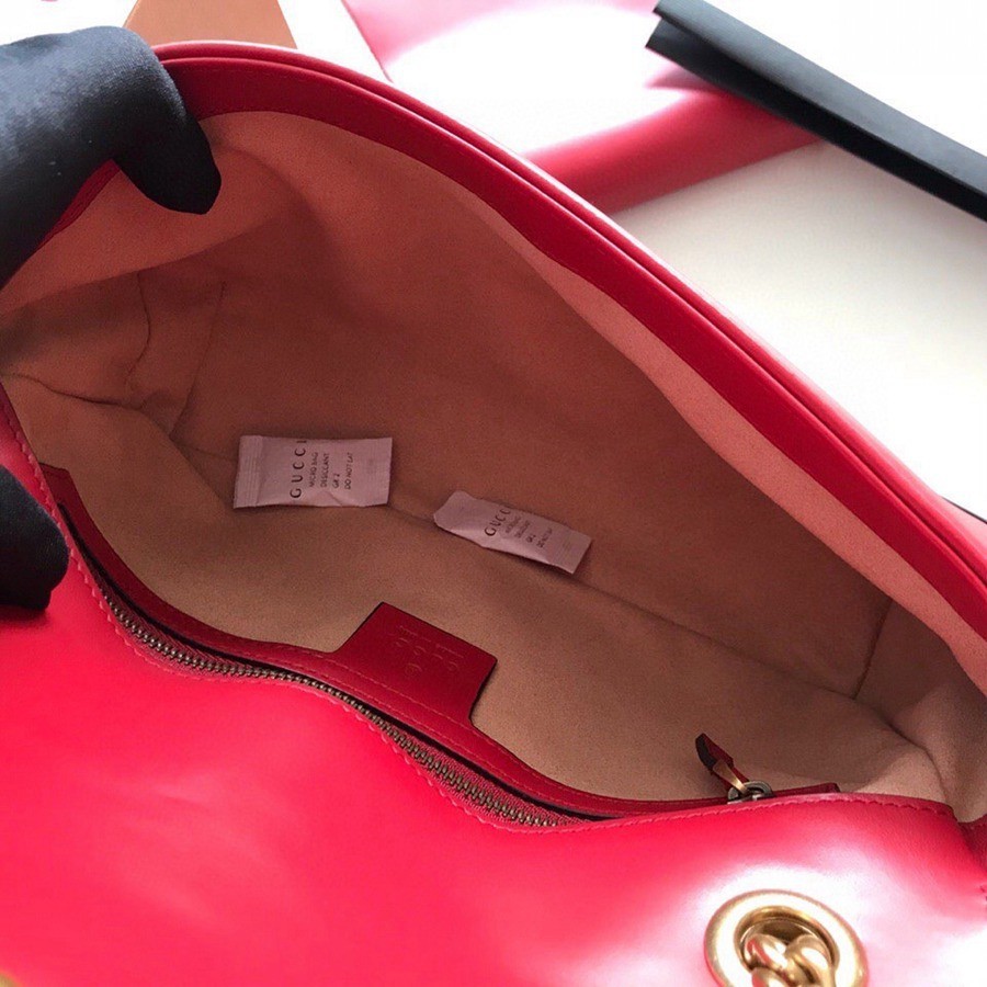 443497 Marmont馬蒙特 經典包紅色大號_9