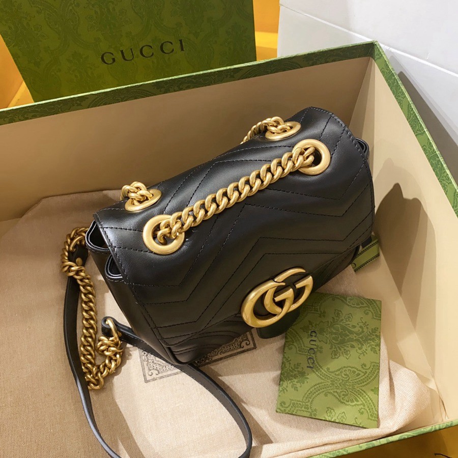 739682 Marmont 方胖子 背包 黑色_4