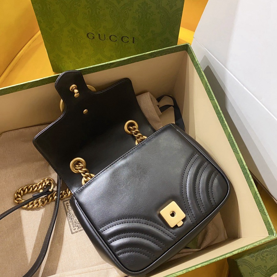 739682 Marmont 方胖子 背包 黑色_6