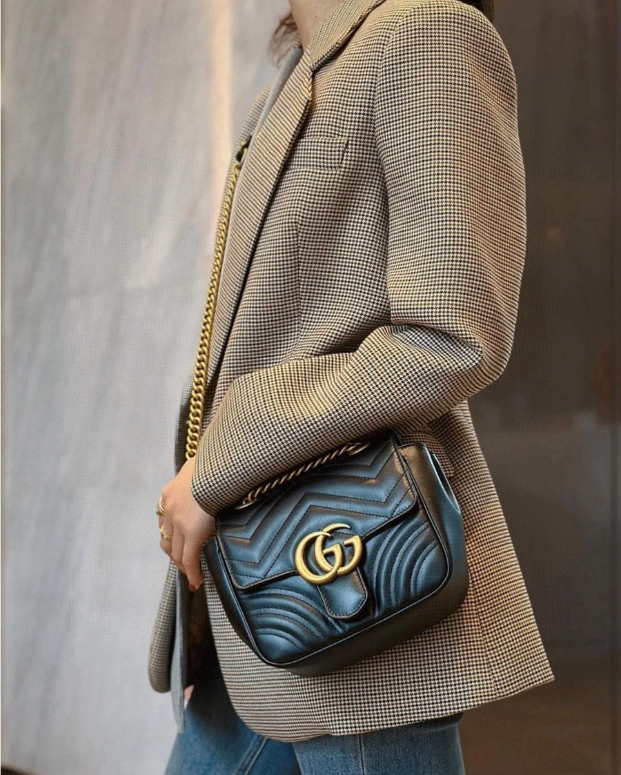 739682 Marmont 方胖子 背包 黑色_9