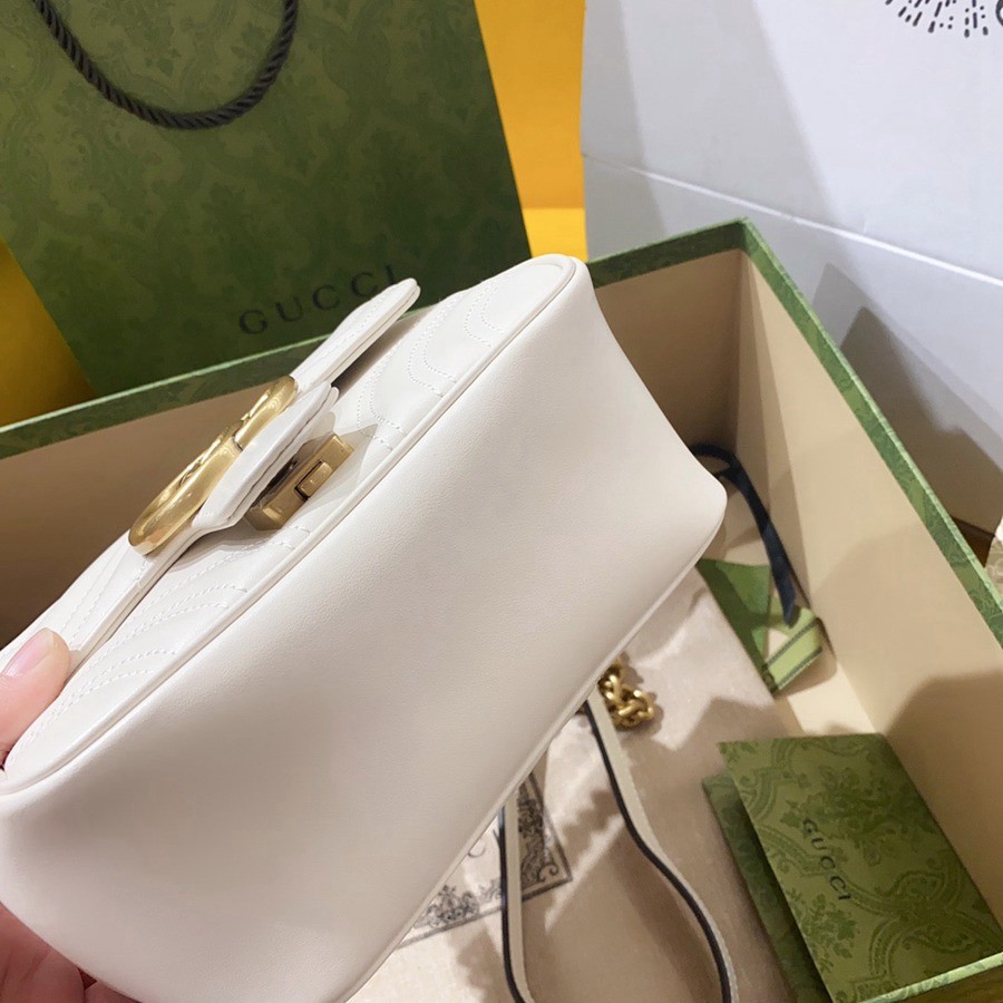 739682 Marmont 方胖子 背包 白色_3