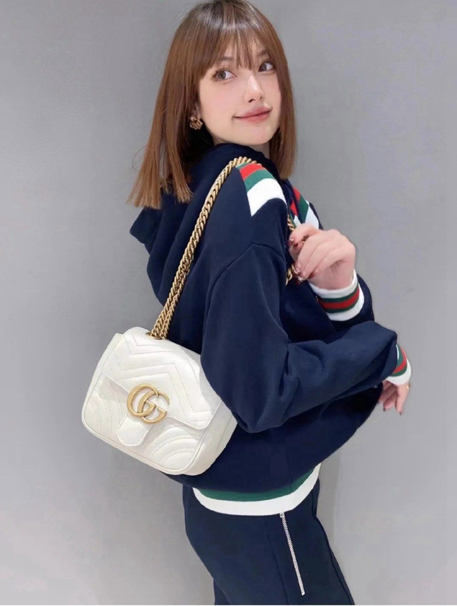 739682 Marmont 方胖子 背包 白色_9