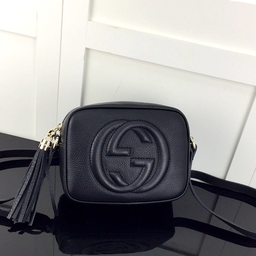 308364 原廠皮黑色斜背包_1