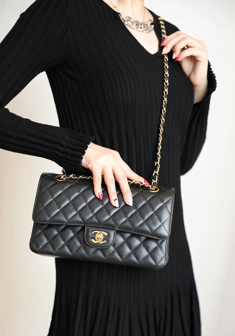 CF25荔枝紋牛皮黑金_11